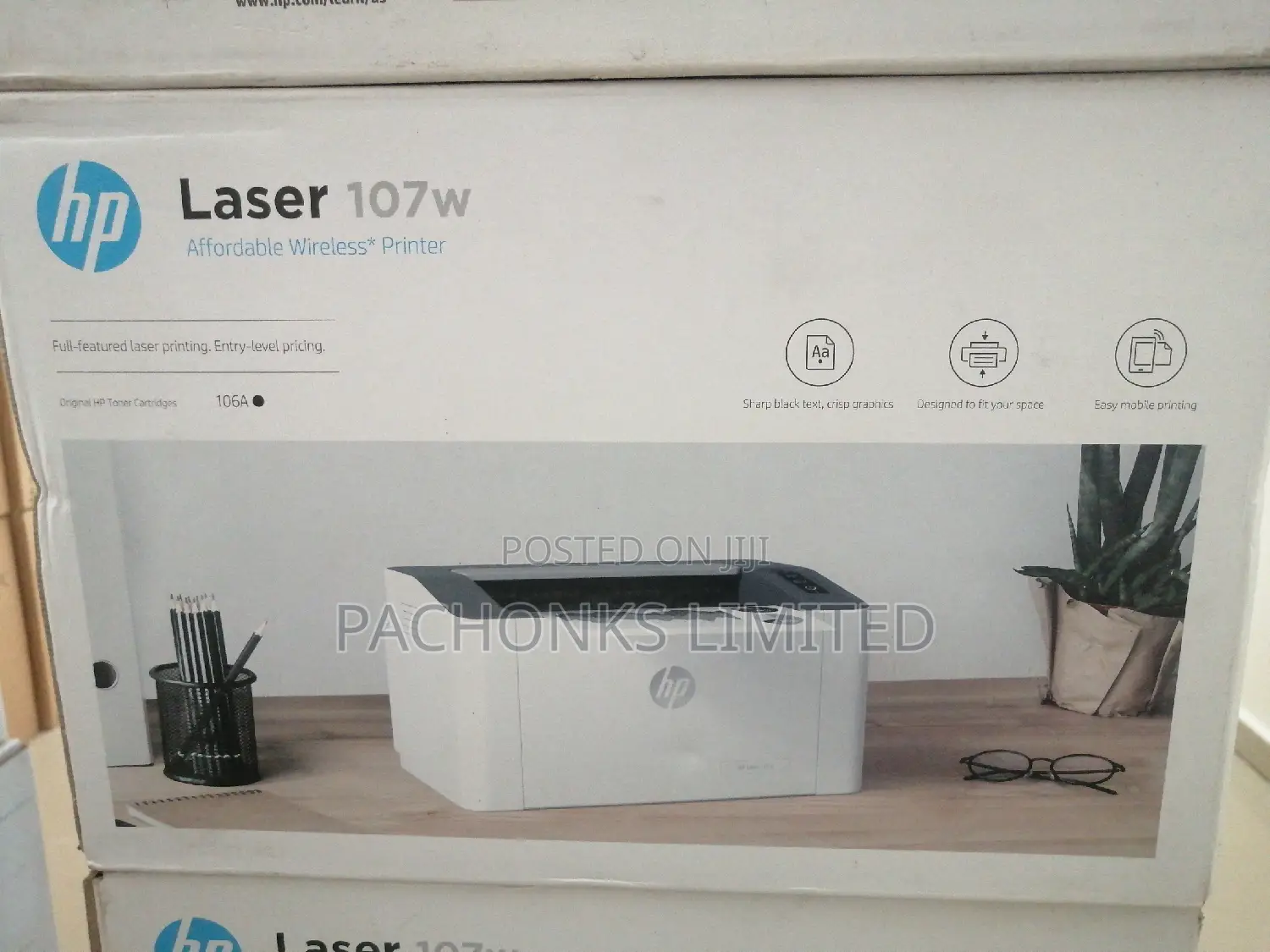 Hp Laser 107w Printer