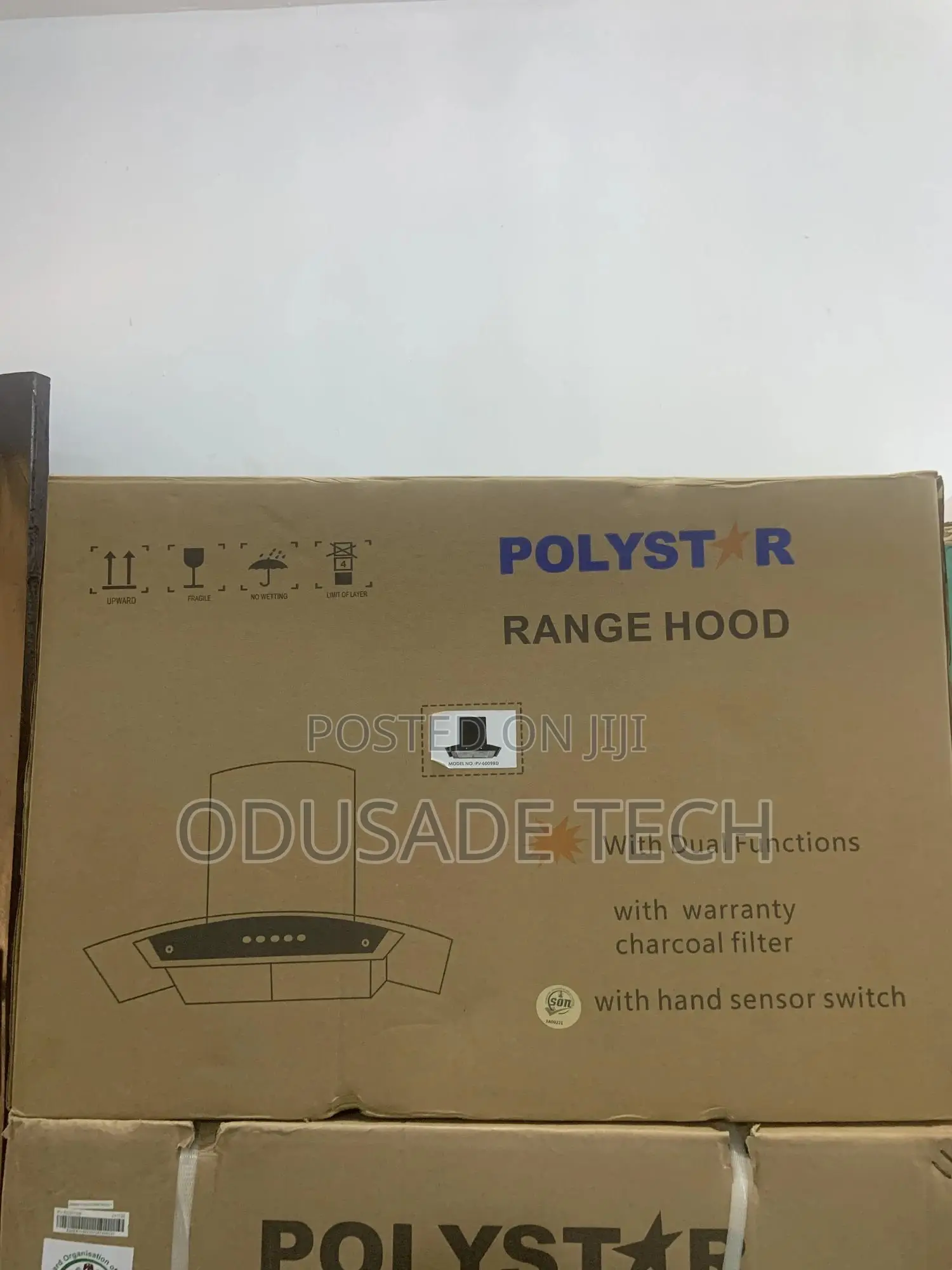 Unique Charcoal Filter Polystar Range Hood