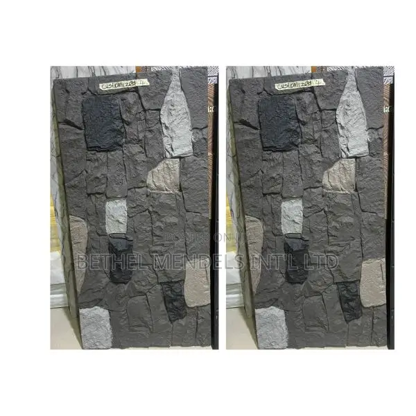 Custom Pu Broken Stone Panel for Wall Cladding