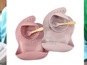 Silicone Spoon and Plate