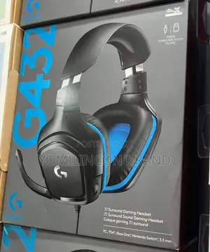 Logitech G432 Wired Gaming Headset, 7.1 Surround Sound