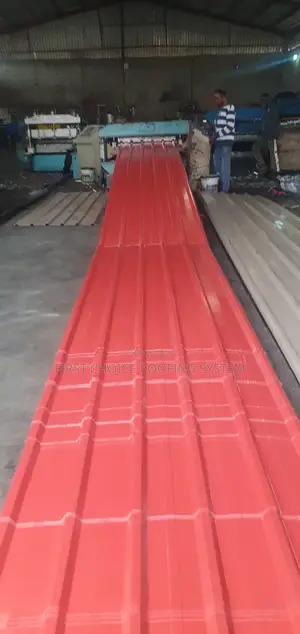 Red Long Sparn Roofing 0.55