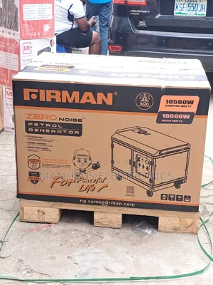 Firman Zero Noise Petrol Soundproof Generator 100% Copper