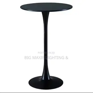 Circular Gold High Top Bar Table