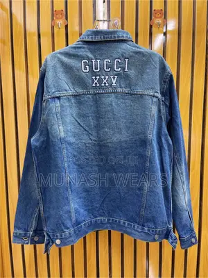 Luxury Gucci Jean Jacket