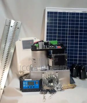 Solar Powered Smart Sliding Gate Operator +App +Installation