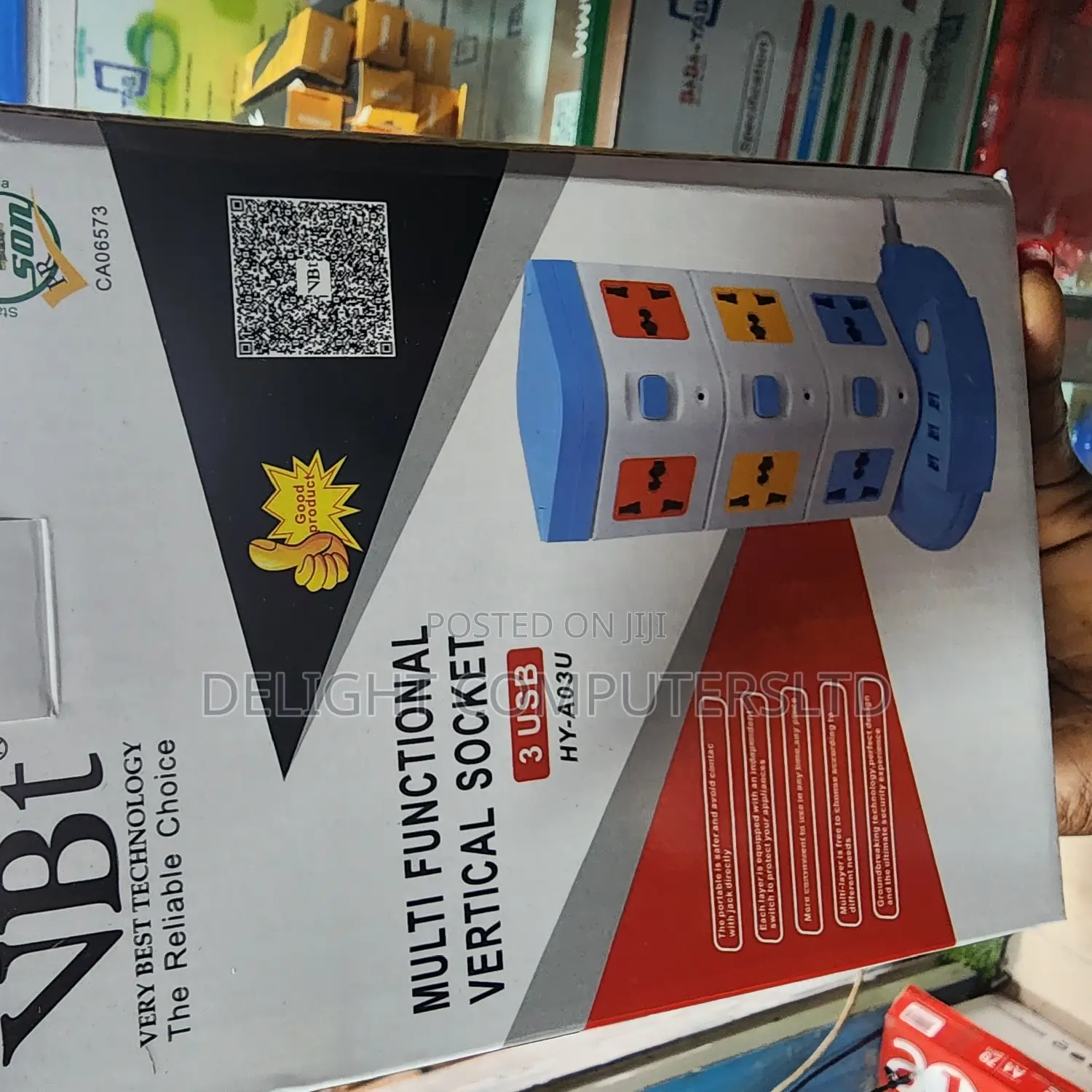 VBT Multifunctional Vertical Socket