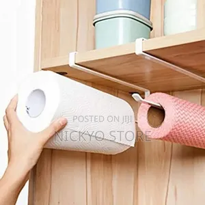 Under-Shelf Towel Holder or Cloth Hanger Rack