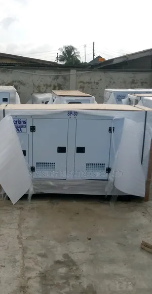 Brand New 30kva Perkins Soundproof Generator Diesel 100 Cp