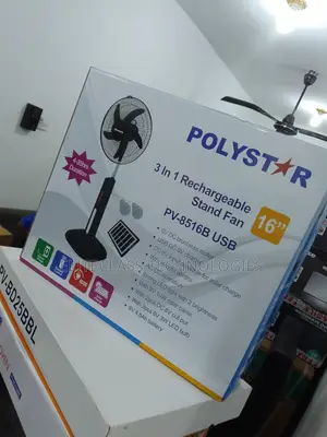 The Advanced 16'' Polystar Rechargeable Fan