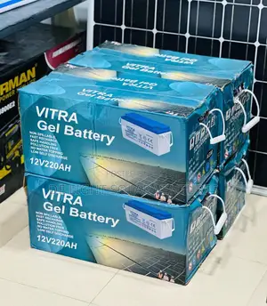 Vitra Gel Dry Cell Battery 220ah