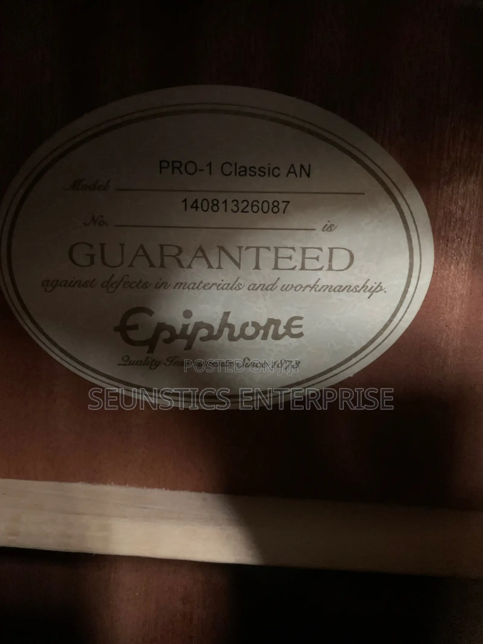 Quality Epiphone Pro 1 Classic AN Classical Guitar