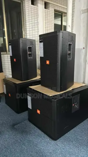 JBL 15 Inches Speaker and Single Sub