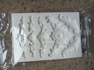 3D Embossed Cake Tool Flower Silicone Mold