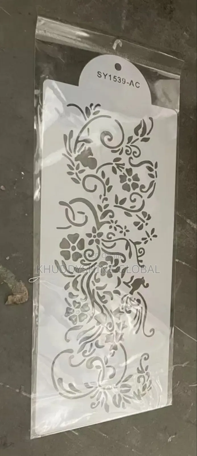Craving Cake Side Stencil