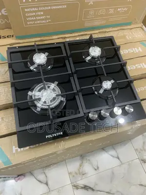 Best Deal Polystar Inverter 4 Burner Gas Hob