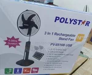 The Best Polystar Top Selling 16" Rechargeable Fan