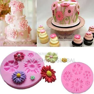 3D Flower Fondant Cake DIY Mold Silicone Mould Sugarcraft