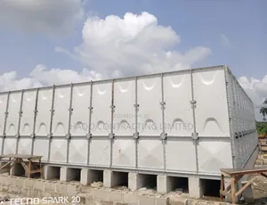 Galvanized Braithwaite Pressed Steel Water Tank Installation