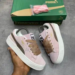 Original Puma Suede XL Women Pink Sneakers
