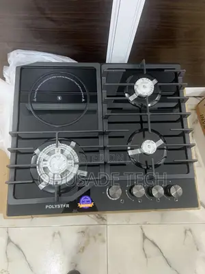 Original Polystar Inverter 3+1 in Built Gas Hob