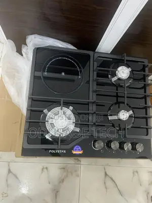 Premium Selling Polystar Inverter 3+1 Built in Gas Hob