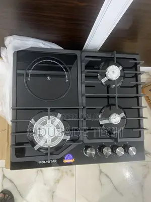 Modern Polystar Inverter 3+1 Built in Gas Hob