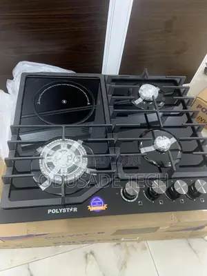 The Latest Polystar Inverter 3+1 Built in Gas Hob