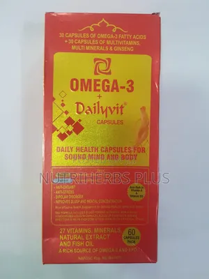 Omega-3+ Dailyvit Capsules: For Sound Mind and Better Sleep