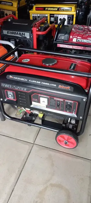 Maxmech Super Cooper Coil Generator Automatic Start 5.5.5kva
