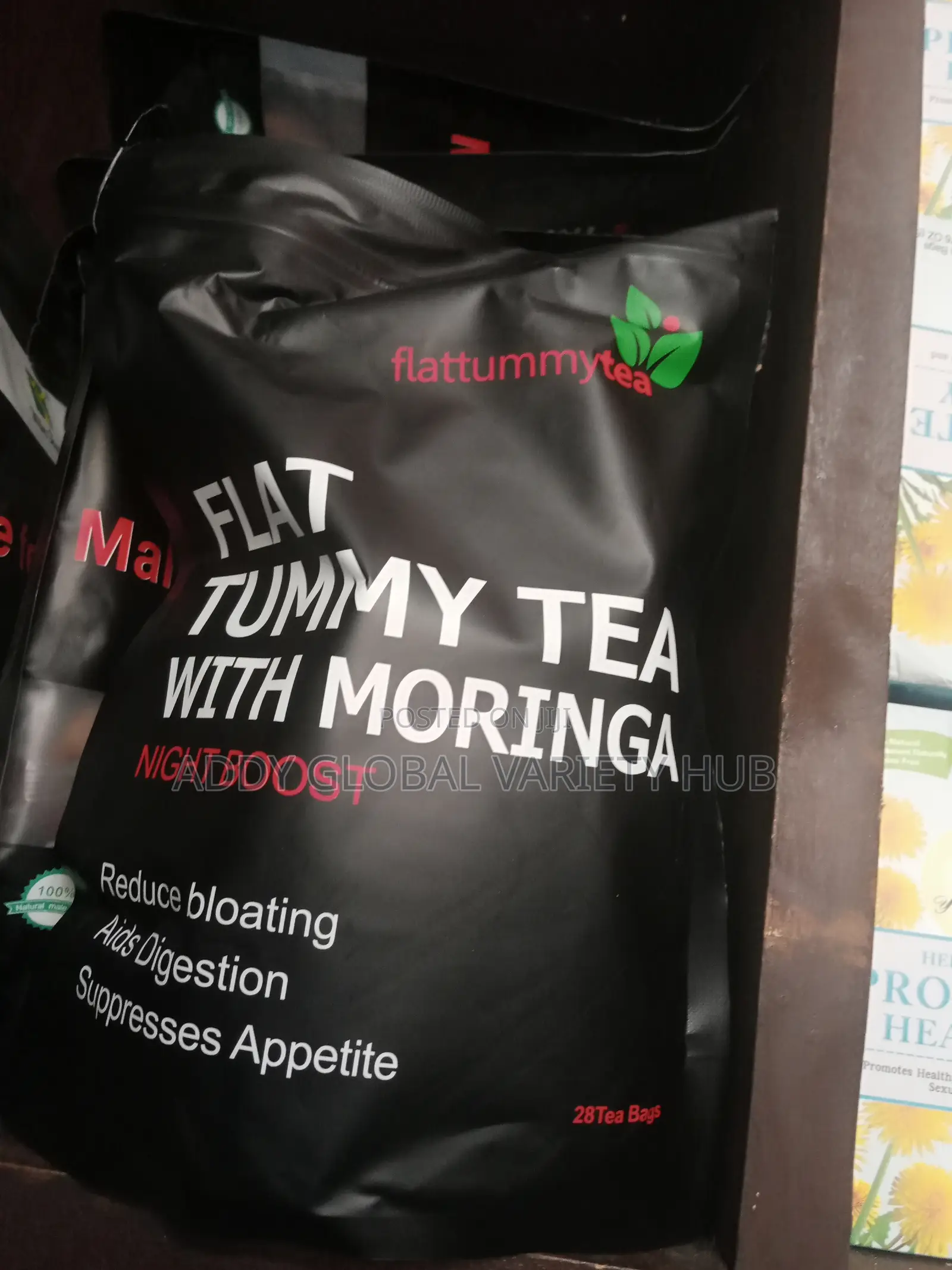 Flat Tummy Tea With Moringa