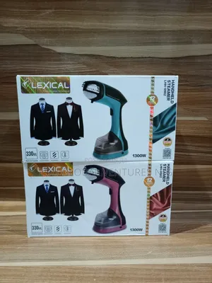 Lexical Professional Handheld Garment Steamer. 1300watts.
