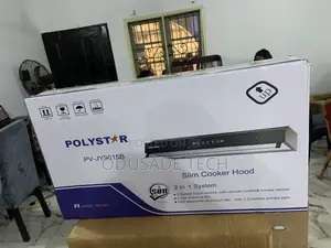 Polystar Slim Cooker Hood "Pv-Jy9015b" With Charcoal Filter