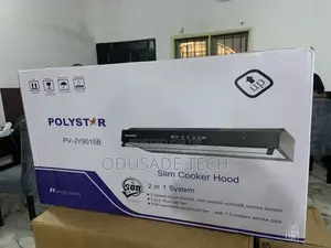 Polystar Heat Extractor Slim Cookerhood With Charcoal Filter