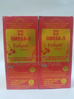 Omega-3+ Dailyvit Capsules: Multivitamins for Mental Health