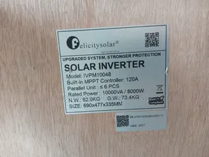 Felicity 10kva 48v Hybrid Inverter