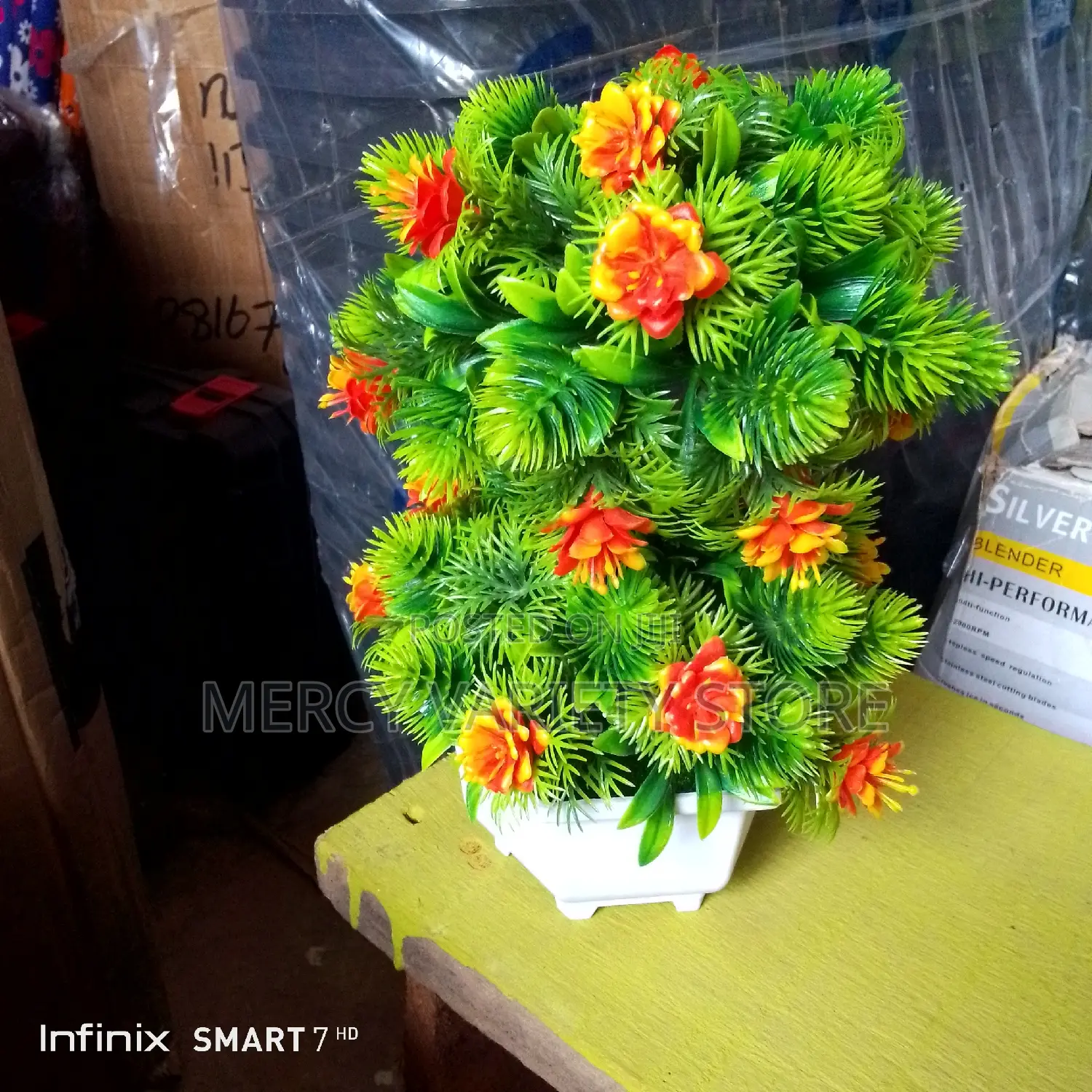 Hexagon Flower Decor