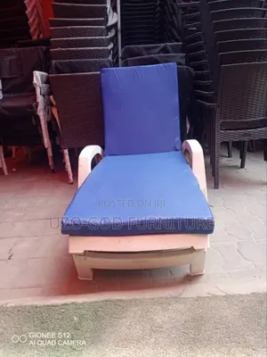 Plastic Pool Bed and Cushion