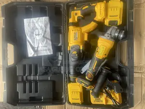 2in1 Dewalt Cordless Rotary Hammer and Angle Grinder