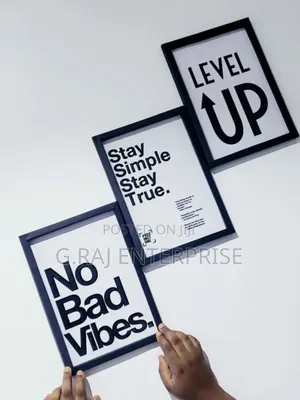3sets of 8/12 Quality Write Up Frames