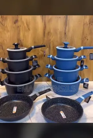High Quality 9pieces Granite Coating Cookware Set