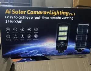 Solar Camera With Lighting (Street Light With Camera)