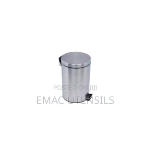 Stainless Steel Pedal Trash Can - 8litres