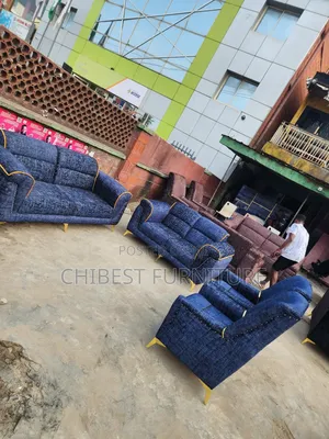 Complete Set of Upholstery 7 Seaters Upholstery Padded Sofa