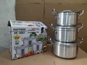 3set Aluminium Cookware Pot