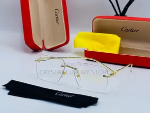 Cartier Quality Luxury Unisex Glasses