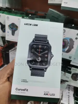 Green Lion Curve Fit Amoled Smart Watch