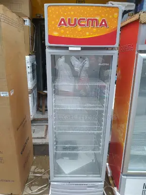 Original Aucma 500liters Single Door Refrigerator Show Case.