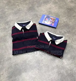 Original Stripe Polo Ralph Lauren Collar Neck Collections