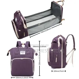 Multipurpose Foldable Baby Bag With Bed